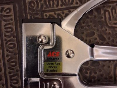 Ace Hardware Chrome Staple Gun Model 2034767