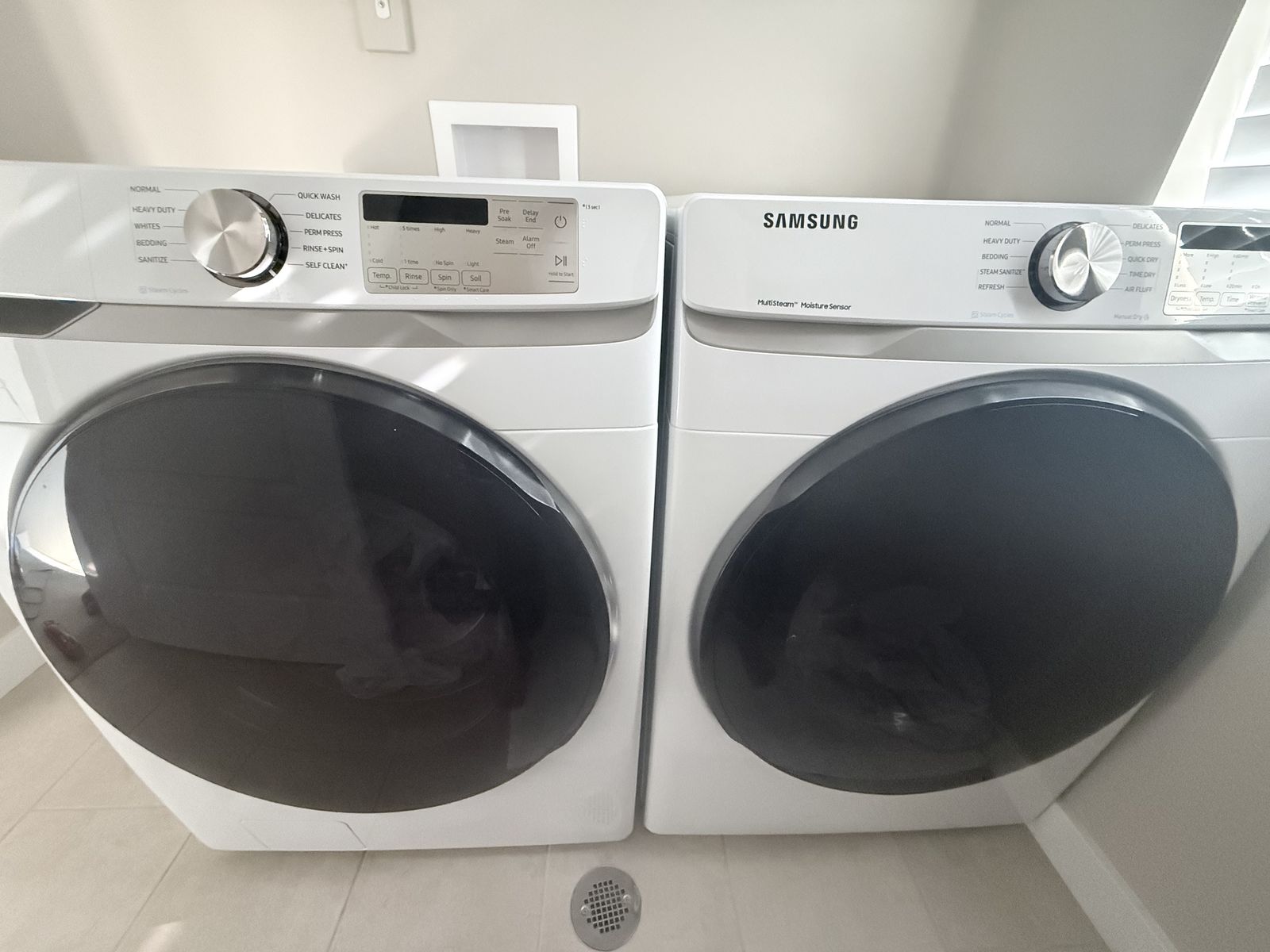Samsung Washer and Dryer 2020