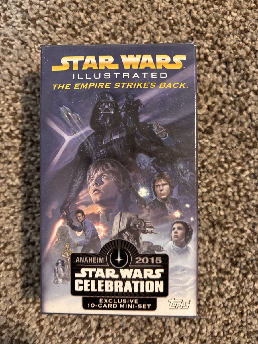 2015 Star Wars Celebration Anaheim Exclusive 10-Card Mini-Pack - The Empire Strikes Back Topps