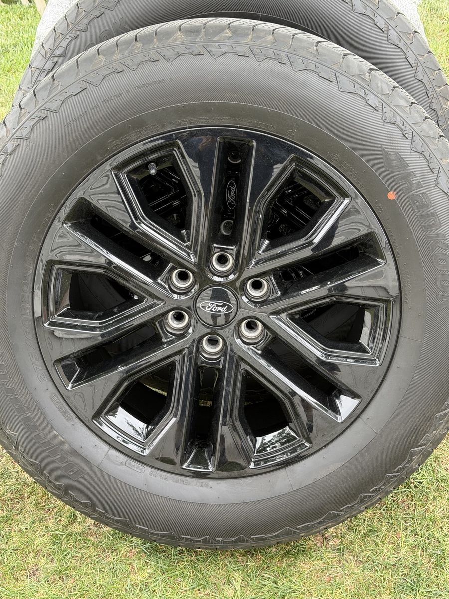 New Ford F150 wheels and tires