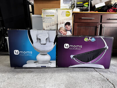 Baby items - Halo Bassinest, Mamaroo & Rockaroo $35
