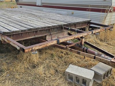flat bed trailer