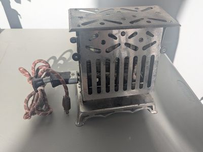 Antique Rutenber Electric Co Flipflop Toaster