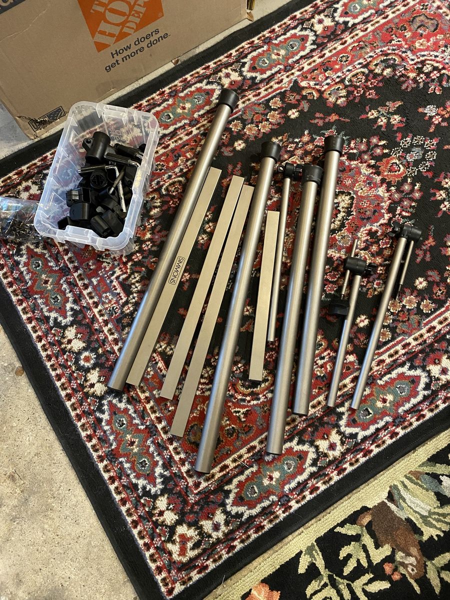 Simmons Titan 50 electric drum kit stand and parts