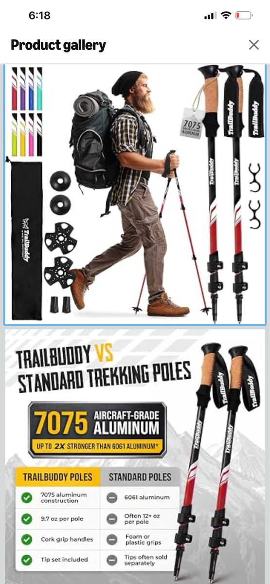 Hiking poles