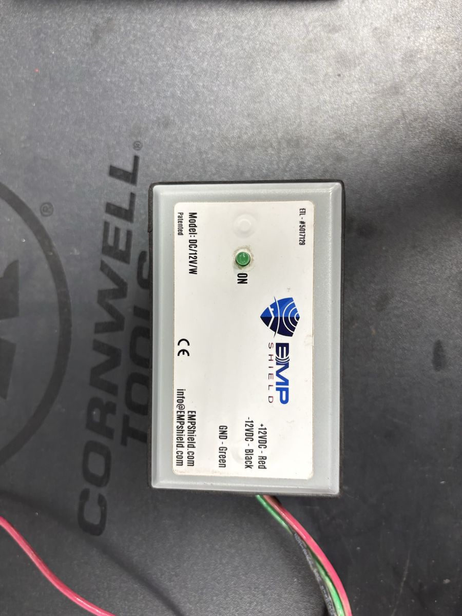 EMP Shield DC/12V/W EMP & CME Protection Device - 12VDC