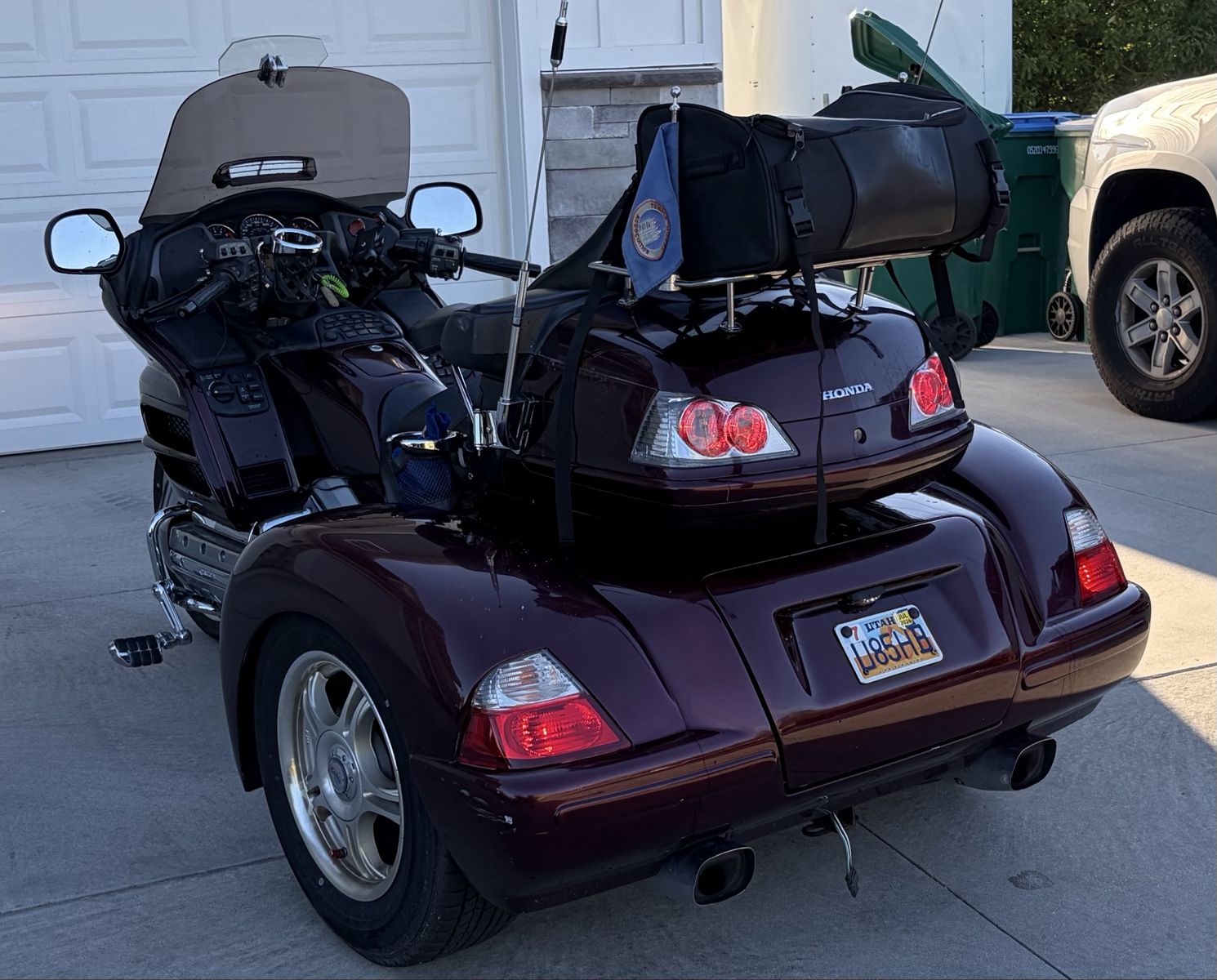 Honda Goldwing Trike Motorcycle - Touring Comfort & Style