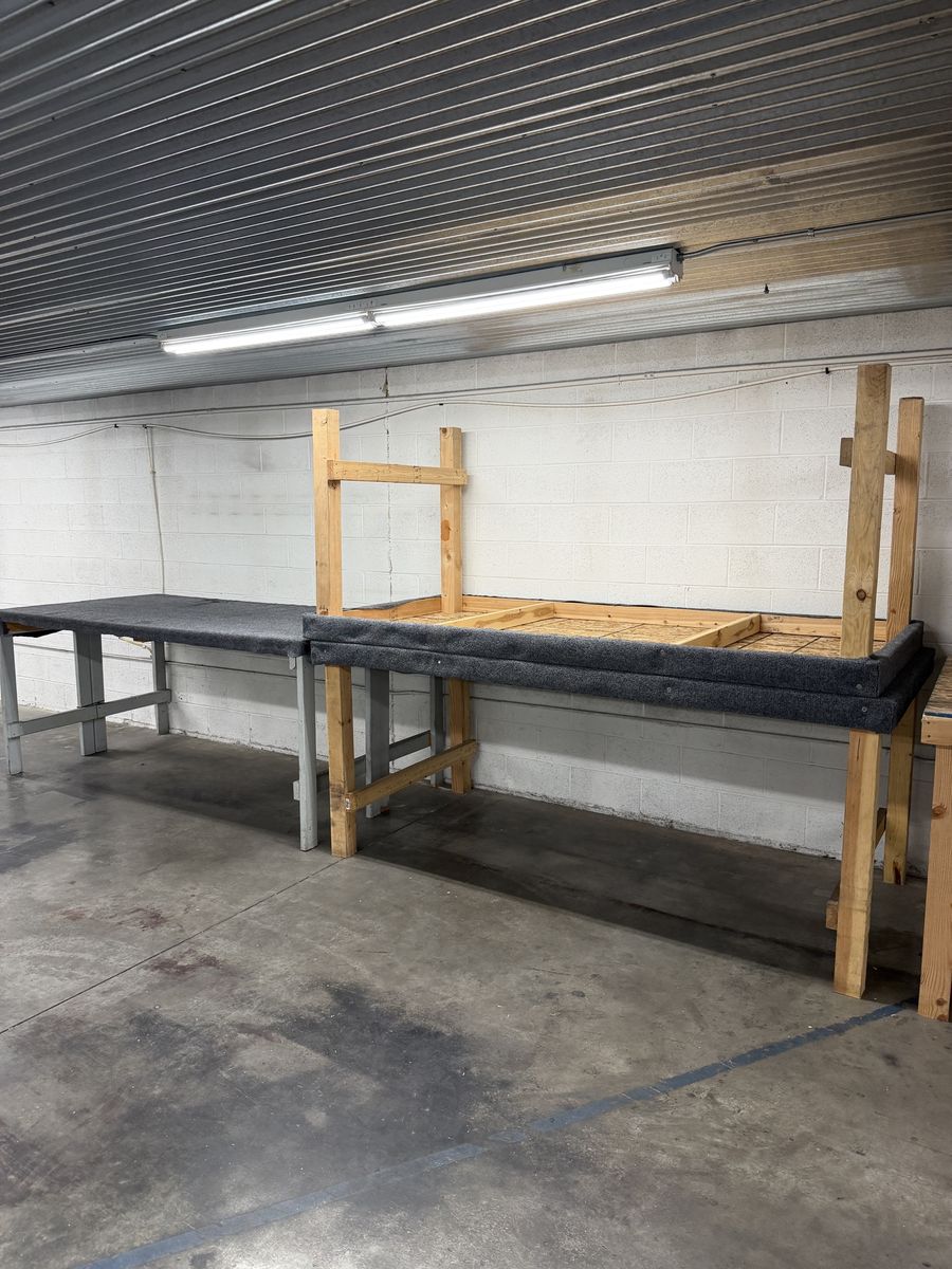 Heavy Duty Wooden Workbenches and Packing Tables