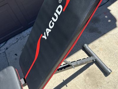 Work out bench adjustable
