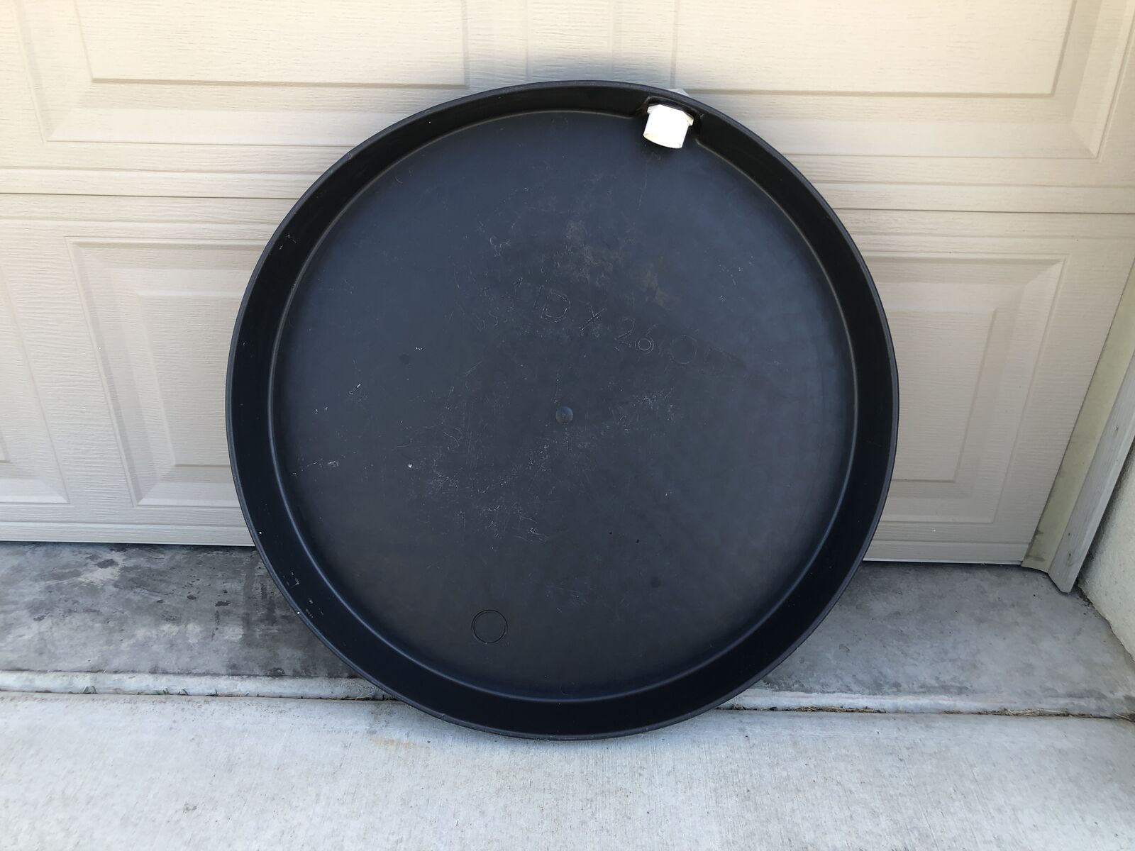 Black Water Heater Drain Pan – Durable Leak Protection