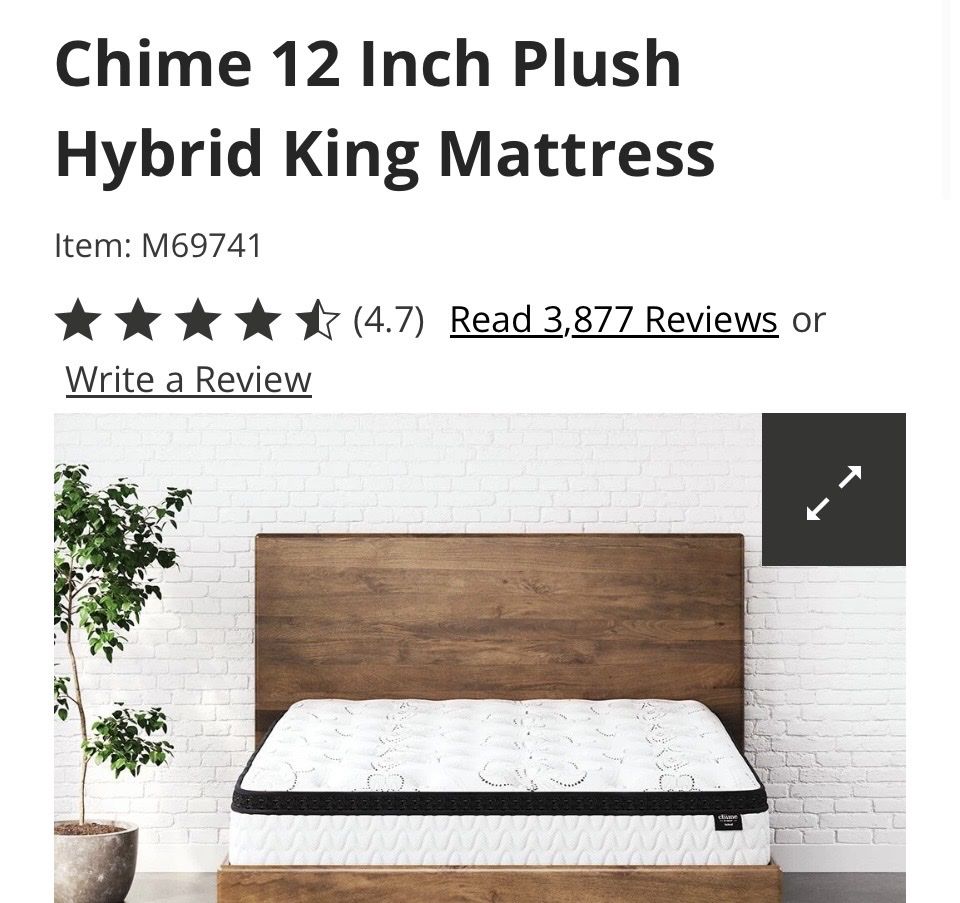 King hybrid mattress