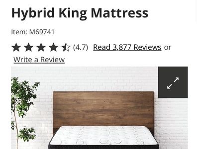King hybrid mattress