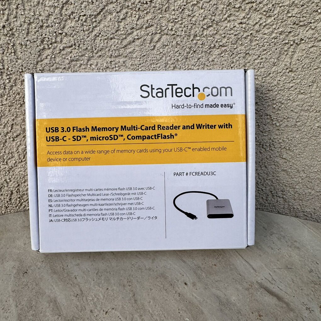 New StarTech.com Flash Memory Card Reader 3.0