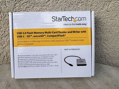 New StarTech.com Flash Memory Card Reader 3.0