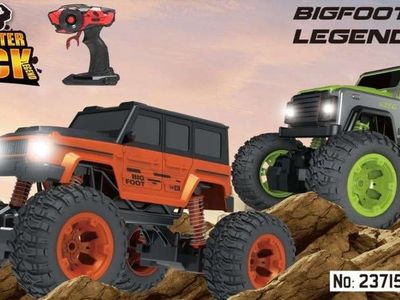 NEW IN BOX Big foot legend Big Foot R/C Car Green| No.:23715B