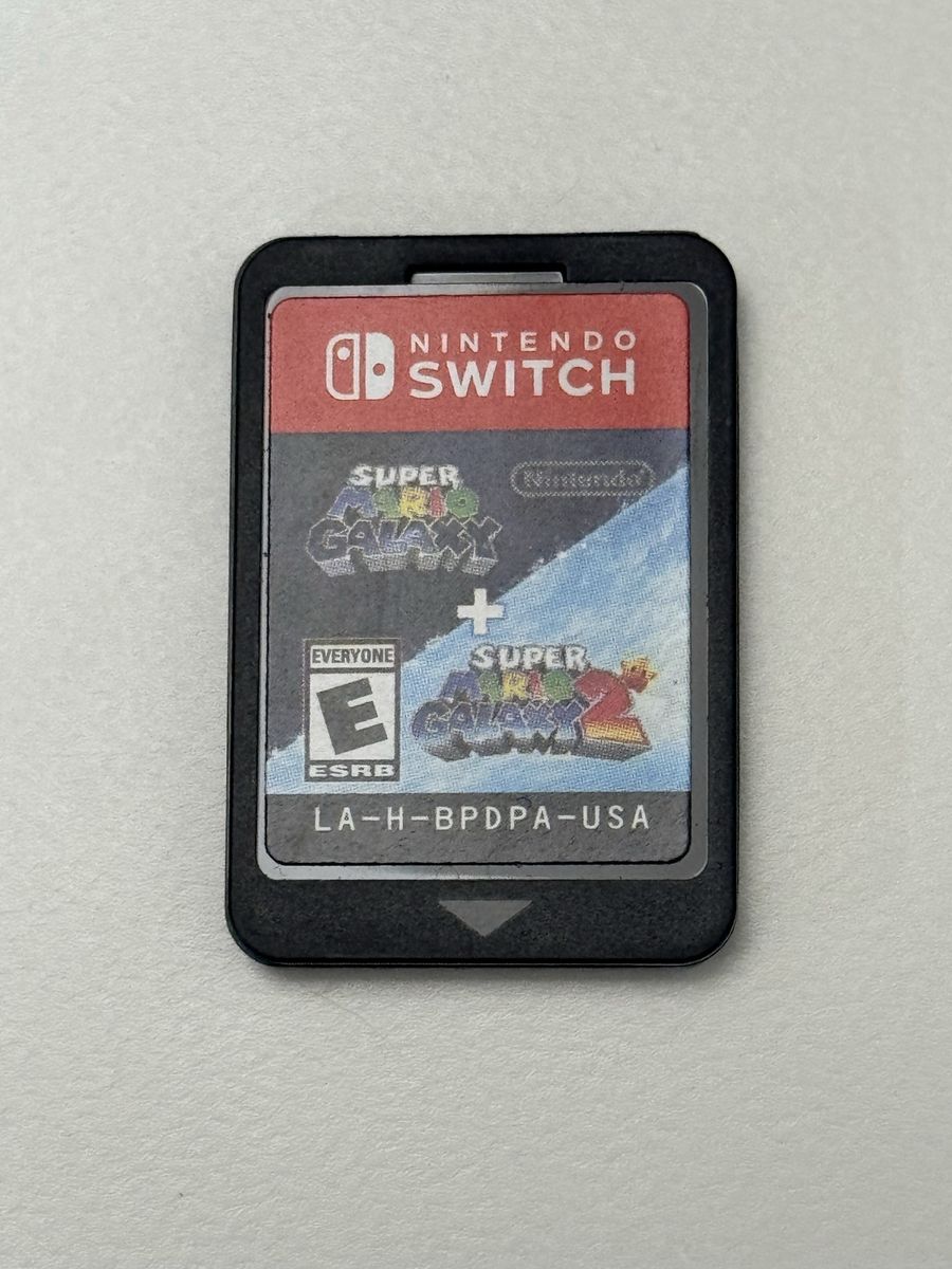 Nintendo Switch Game / Super Mario Galaxy 1 + 2 / Good Condition 