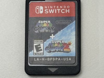 Nintendo Switch Game / Super Mario Galaxy 1 + 2 / Good Condition