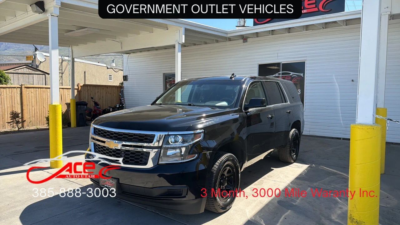 2019 Chevrolet Tahoe Police