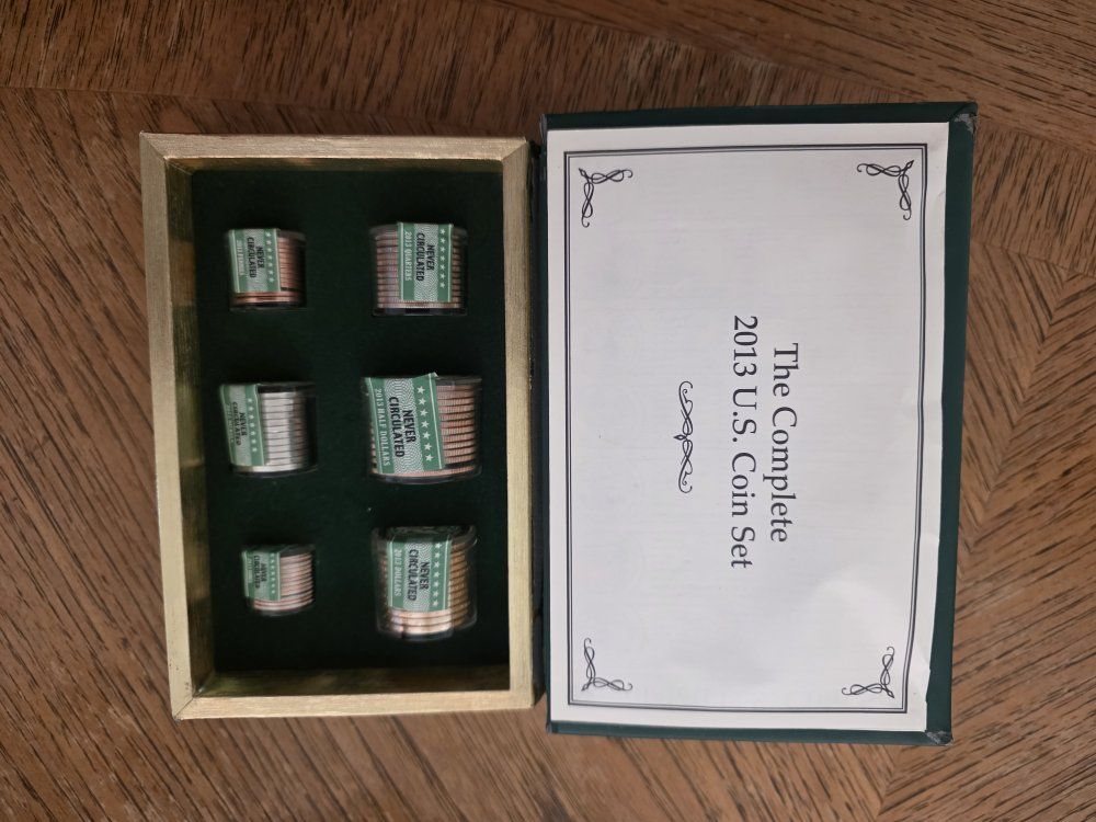 Danbury Mint The Complete 2013, 2016, 2018, 2019 U.S. Coin Sets - Never Circulated Collection