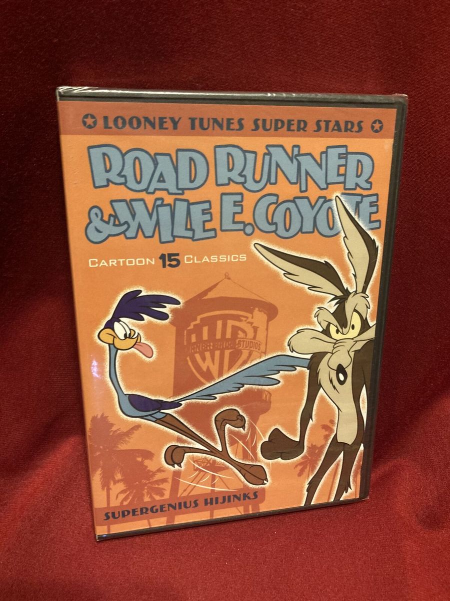 Road Runner & Wile E Coyote 15 Cartoon Classics DVD New