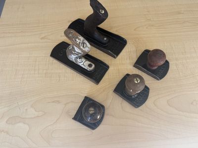 Stanley #4 and #5 Plane Paper Weights or Parts