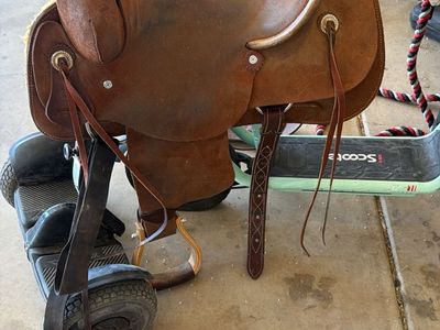 15” rope saddle