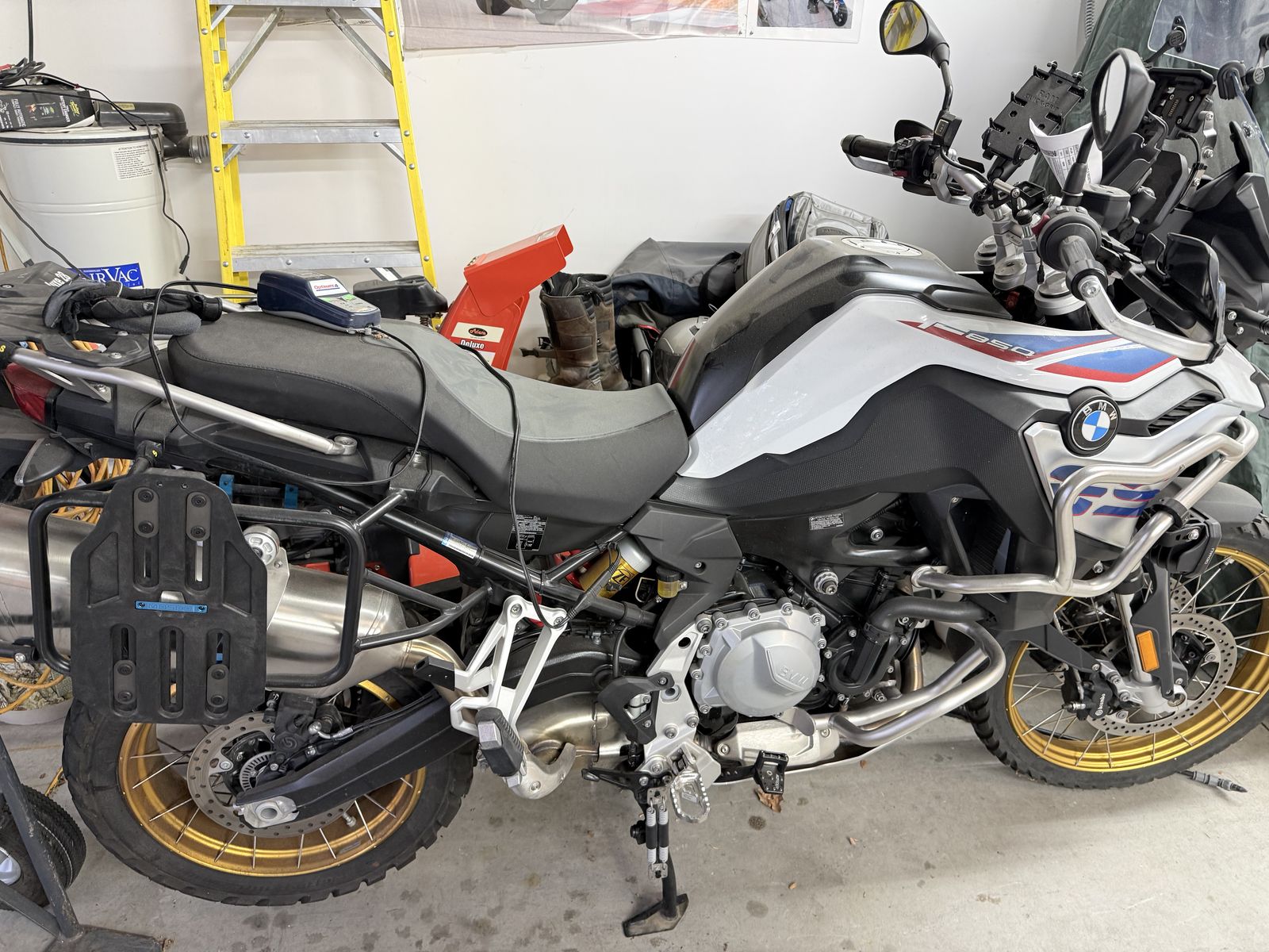 2019 BMW F850 GS and all gear