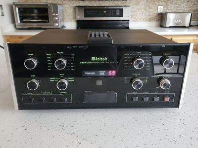 McINTOSH C39 AUDIO VIDEO CONTROL CENTER SOLID STATE PREAMPLIFIER HIGH END ANALOG HOME THEATRE QUALITY!