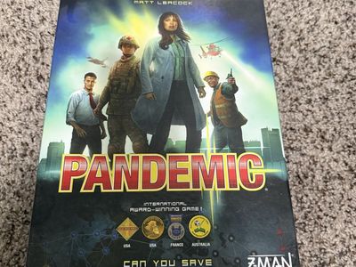 Z-Man Games Pandemic Board Game - International Award-Winning Cooperative Strategy Game