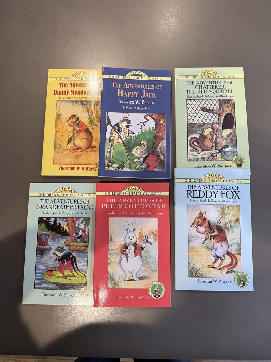 Thornton Burgess Favorite Animal Stories: 6 Complete Dover Children's Thrift Classics