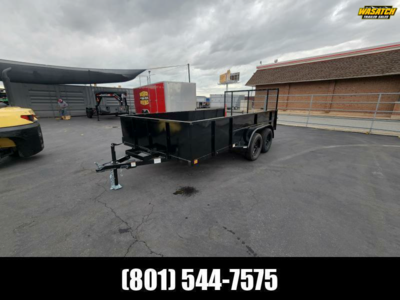 2026 Wasatch Built Trailers 7X14 Landscape Utility Trailer