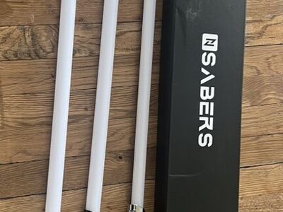 Three Nsabers Light Sabers