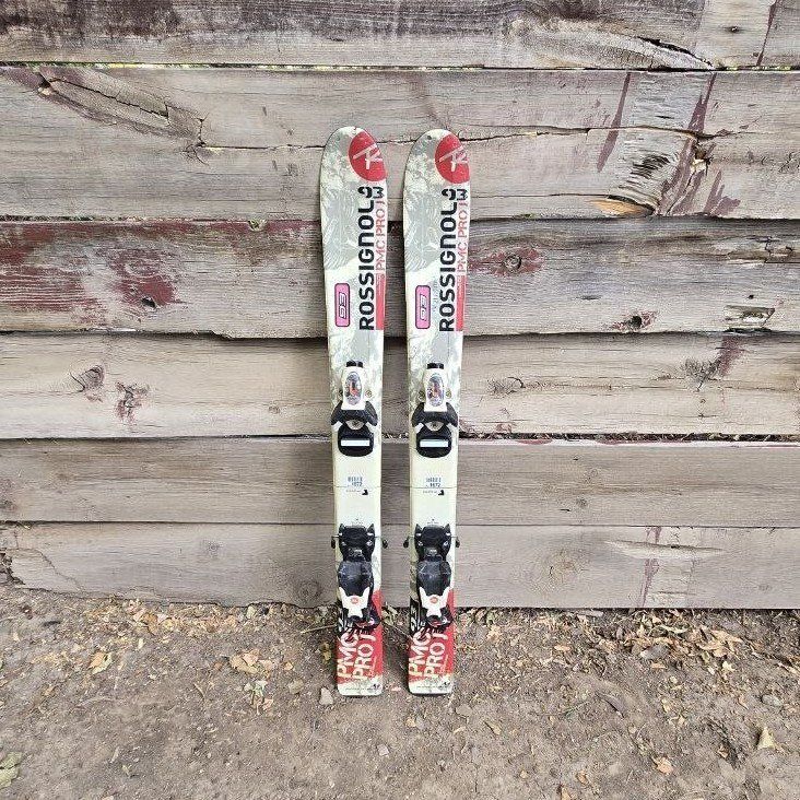 Kids 93 cm Rossignol Downhill Skis Bindings
