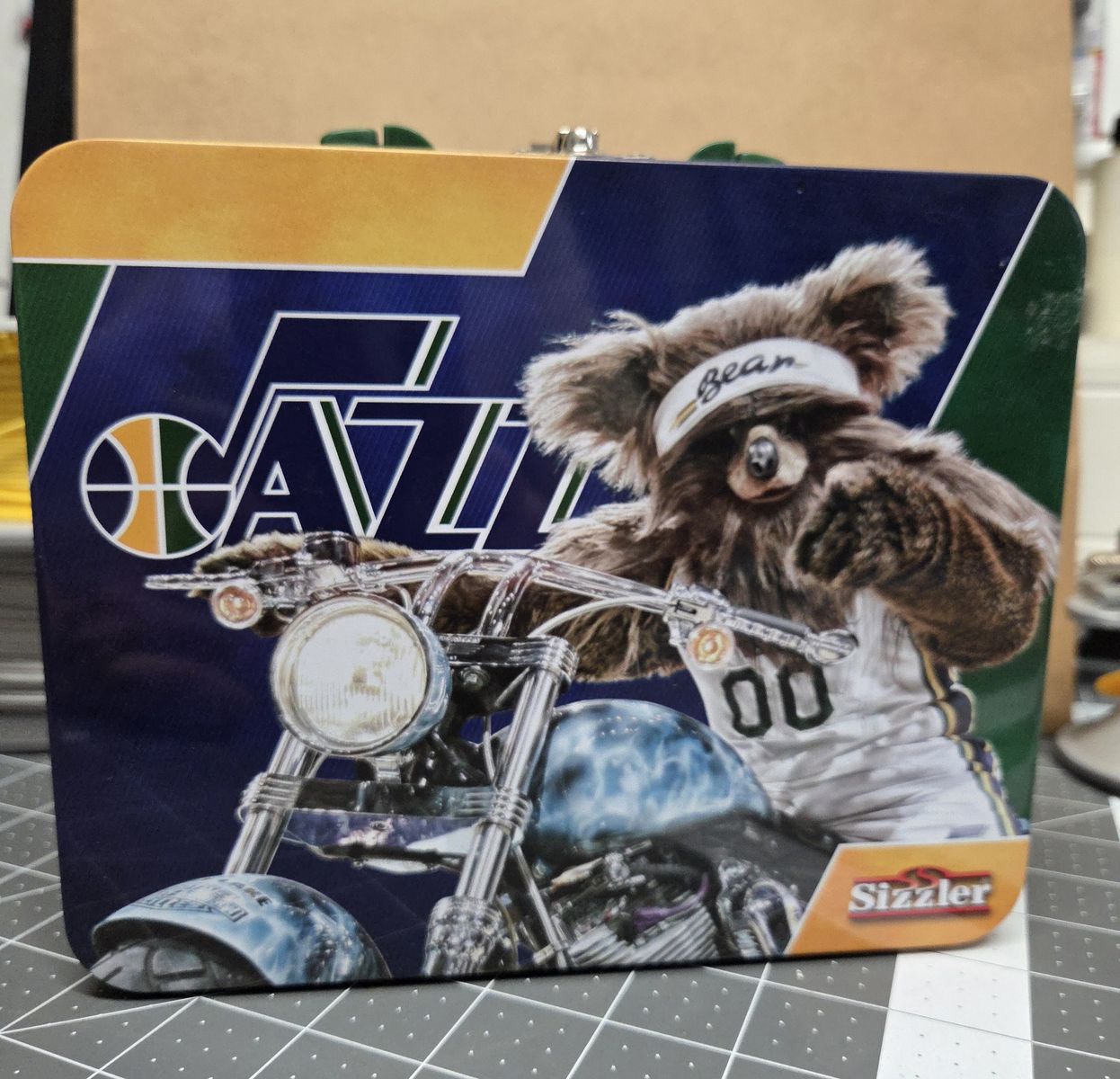 jazz bear lunch box