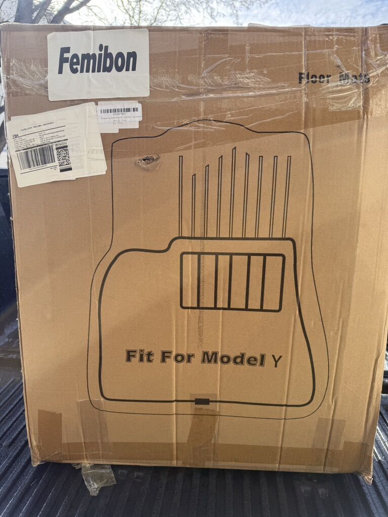 Tesla Model Y Flour Mats Brand New