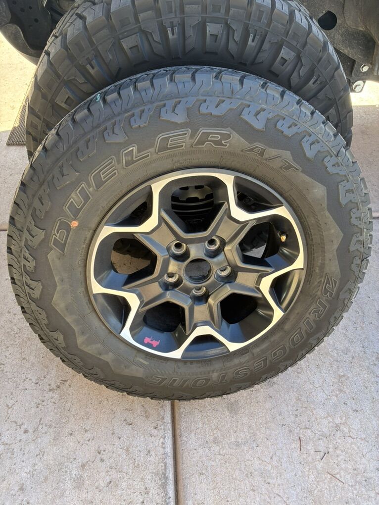 Jeep Tire Stock Spare W/Rim