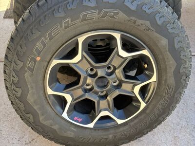 Jeep Tire Stock Spare W/Rim