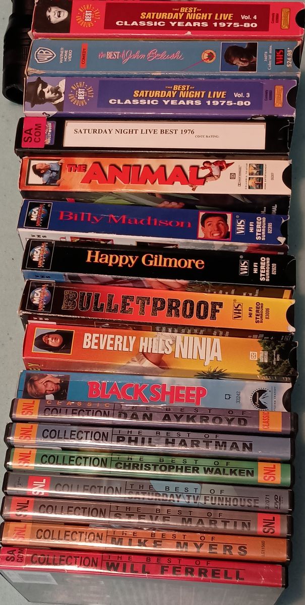Saturday night live VHS DVD Lot $10 for all