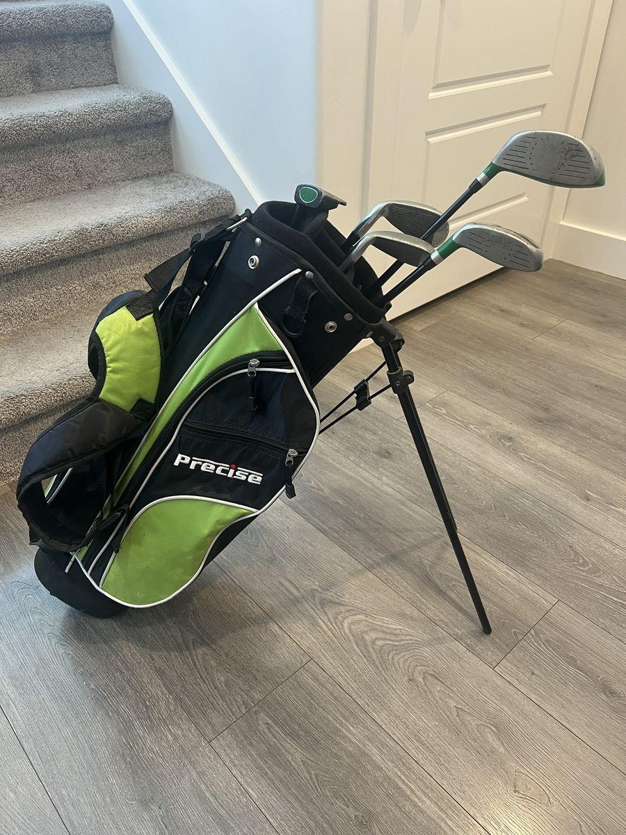 Precise Junior Golf Club Set with Bag | Ages 5-8