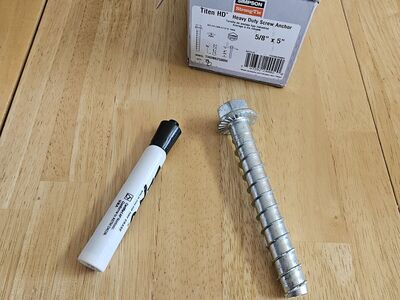 Simpson Heavy Duty Screw Anchors