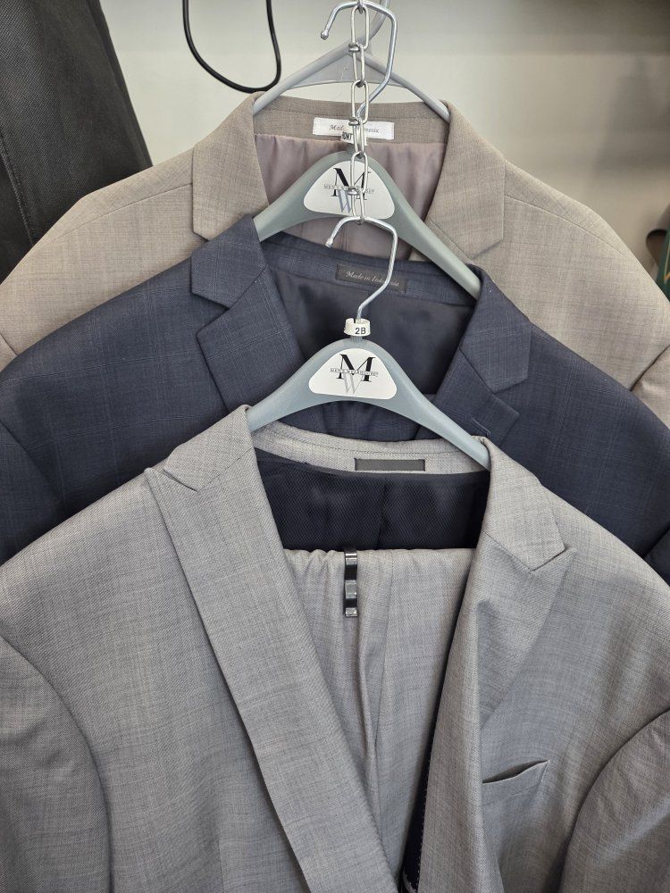 Brand New 3 Suit 100% Wool