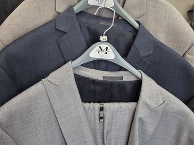 Brand New 3 Suit 100% Wool