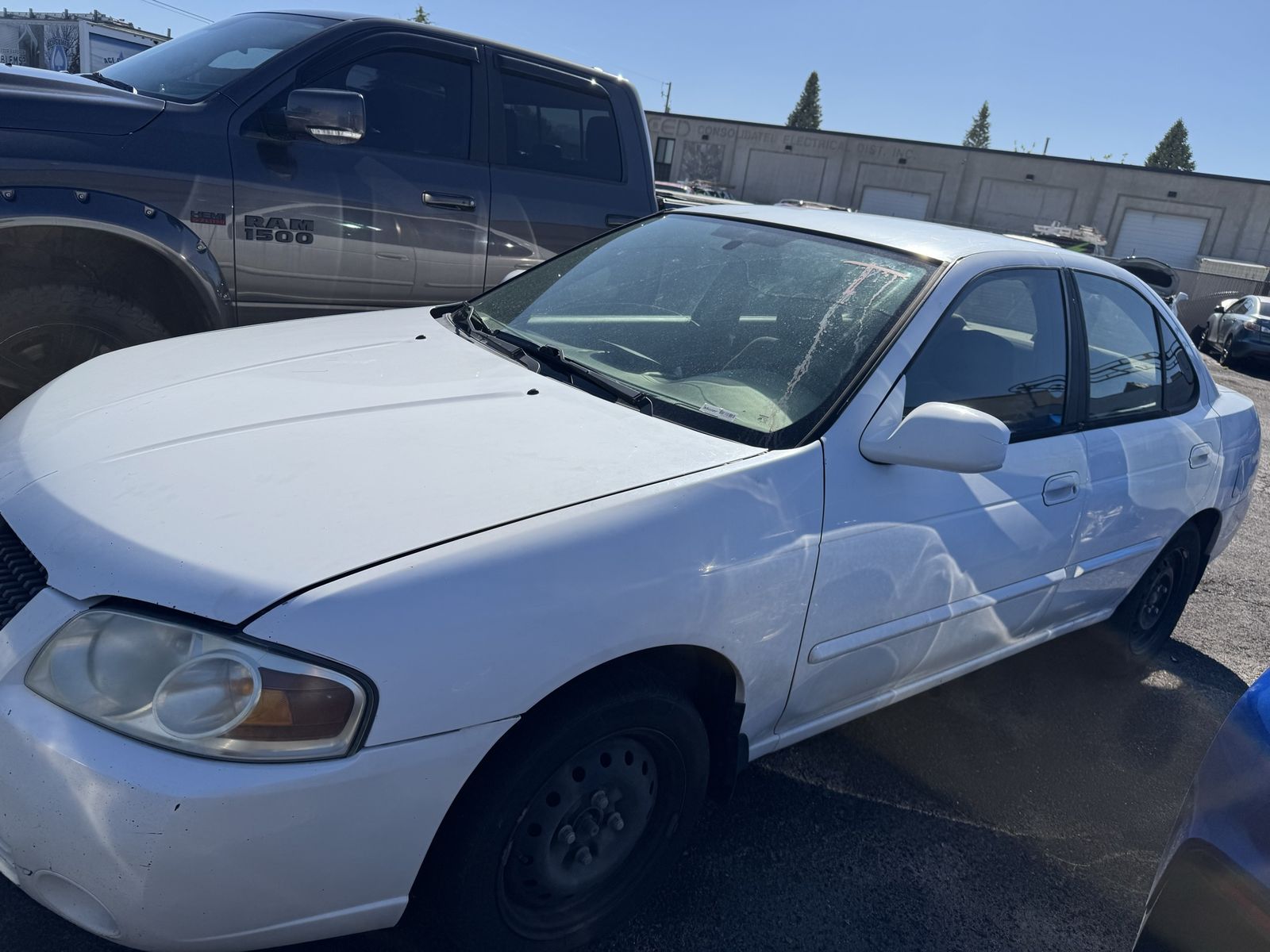 2006 Nissan Sentra impound car