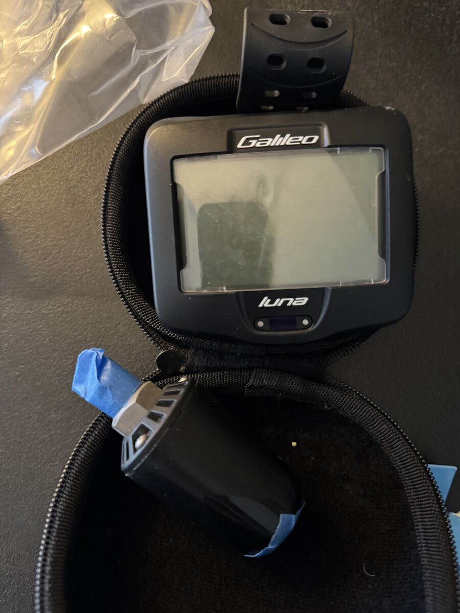 ScubaPro Galileo Luna Wrist Dive Computer and Transmitter