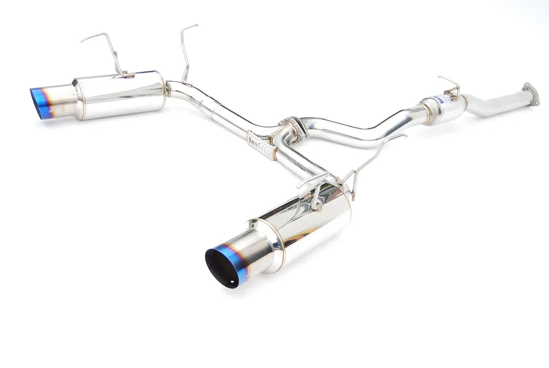 Invidia N1 Catback Exhaust for Honda S2000 Dual Titanium Tip HS00HS1GTT Honda S2K AP1 AP2
