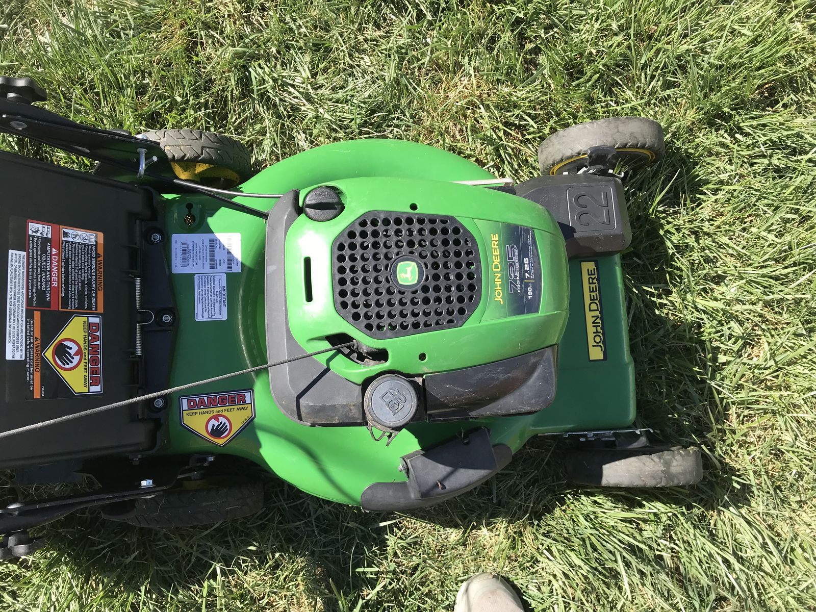 John Deer lawn mower