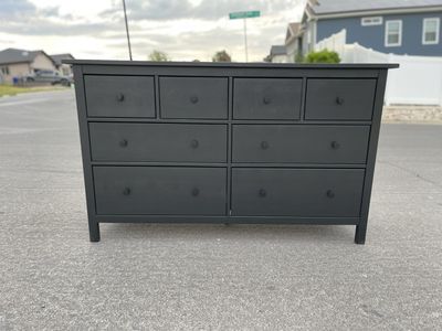 Black Ikea hemnes Dresser