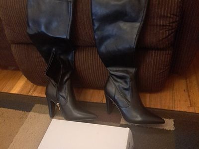 Womens new black Dream Pairs boots