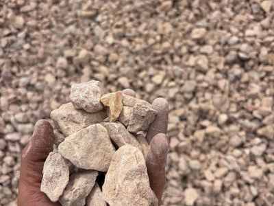 3 Tons 1 inch Desert Rose rock delivered!