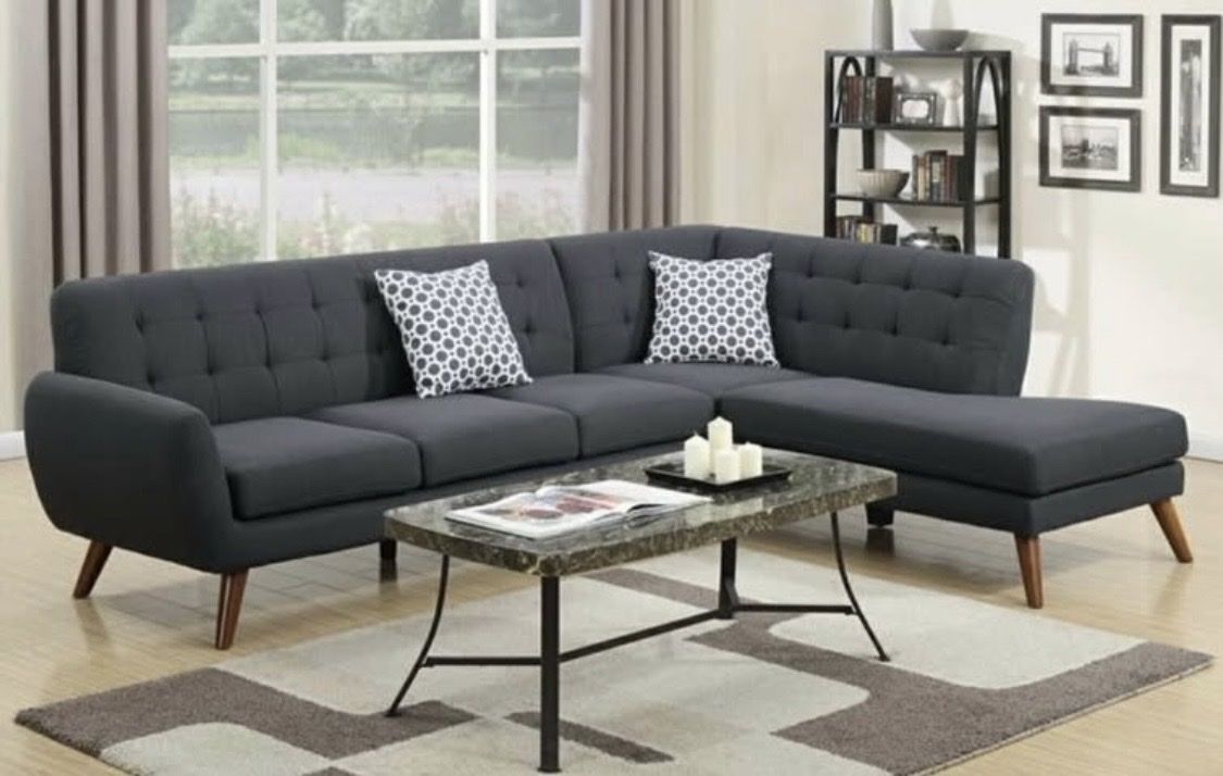 BRAND NEW MID-CENTURY SECTIONAL !! CAN DELIVER